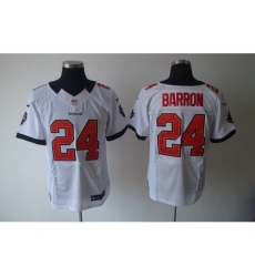 Nike Tampa Bay Buccaneers 24 Mark Barron White Elite NFL Jersey
