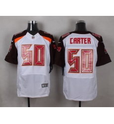 Nike Tampa Bay Buccaneers #50 Bruce Carter White Mens Stitched NFL New Elite Jersey