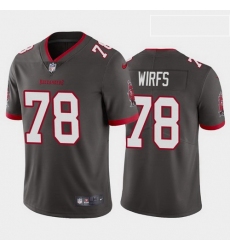 men tristan wirfs tampa bay buccaneers pewter vapor limited jersey 2020 