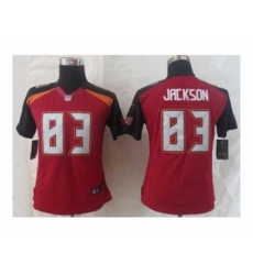 Nike Women Tampa Bay Buccaneers #83 Jackson Red jerseys[2014 new]