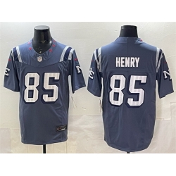 Men New England Patriots 85 Hunter Henry 2025 F U S E Rivalries Vapor Limited Stitched Football Jersey