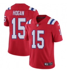 Nike Patriots #15 Chris Hogan Red Alternate Mens Stitched NFL Vapor Untouchable Limited Jersey