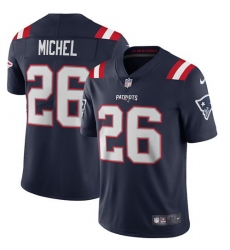 Nike Patriots 26 Sony Michel Navy 2020 New Vapor Untouchable Limited Jersey