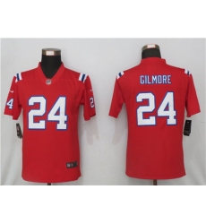 Women New Nike New England Patriots 24 Stephon Gilmore Red Jersey