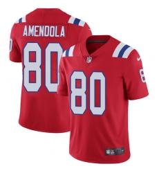 Nike Patriots #80 Danny Amendola Red Alternate Youth Stitched NFL Vapor Untouchable Limited Jersey