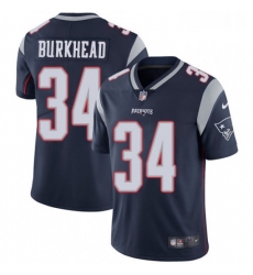 Youth Nike New England Patriots 34 Rex Burkhead Navy Blue Team Color Vapor Untouchable Limited Player NFL Jersey