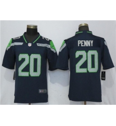 Nike Seahawks #20 Rashaad Navy Vapor Untouchable Limited Jersey