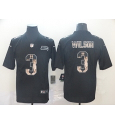 Seahawks 3 Russell Wilson Black Statue Of Liberty Limited Jersey