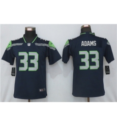 Women Nike Seattle Seahawks 33 Jamal Adams Blue 2020 Vapor Untouchable Jersey