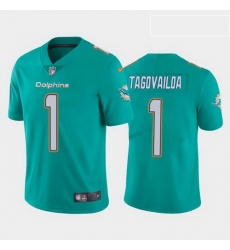 men tua tagovailoa miami dolphins aqua vapor limited jersey 