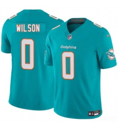 Youth Miami Dolphins 0 Zach Wilson Aqua 2025 F U S E Vapor Limited Stitched Football Jersey Youth Miami Dolphins 0 Zach Wilson Aqua 2025 F U S E Vapor Limited Stitched Football Jersey