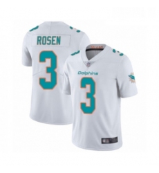 Youth Miami Dolphins 3 Josh Rosen White Vapor Untouchable Limited Player Football Jersey