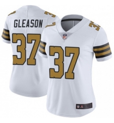 Women New Orleans Saints 37 Steve Gleason Colour Rush Limited Jersey