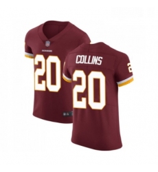 Mens Washington Redskins 20 Landon Collins Burgundy Red Team Color Vapor Untouchable Elite Player Football Jersey