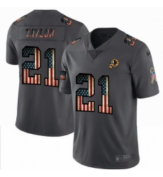 Nike Redskins 21 Sean Taylor 2019 Salute To Service USA Flag Fashion Limited Jersey