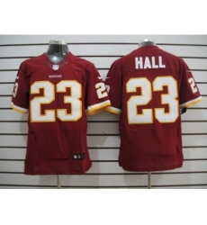 Nike Washington Redskins 23 DeAngelo Hall Red Elite NFL Jersey