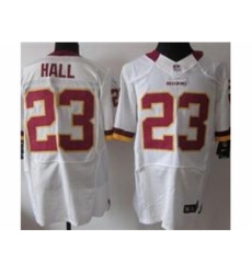 Nike Washington Redskins 23 DeAngelo Hall white Elite NFL Jersey