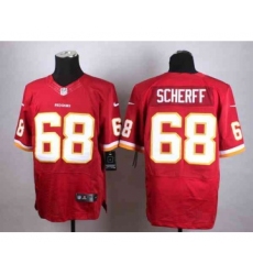 nike nfl jerseys washington redskins 68 scherff red[Elite]