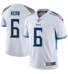 Nike Titans #6 Brett Kern White Youth Stitched NFL Vapor Untouchable Limited Jersey