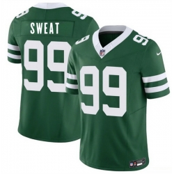 Men New York Jets  99 T Vondre Sweat Green 2026 F U S E  Vapor Untouchable Limited Stitched Jersey