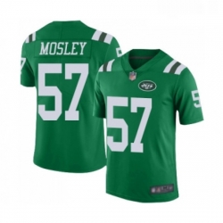Youth New York Jets 57 CJ Mosley Limited Green Rush Vapor Untouchable Football Jersey