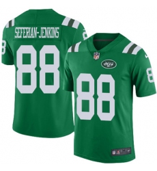 Youth Nike Jets #88 Austin Seferian Jenkins Green Stitched NFL Limited Rush Jersey