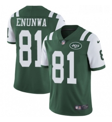 Youth Nike New York Jets 81 Quincy Enunwa Elite Green Team Color NFL Jersey