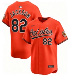 Men Baltimore Orioles Jeremiah Jackson #82 Orange Flex Base Stitched MLB Jersey Men Baltimore Orioles Jeremiah Jackson #82 Orange Flex Base Stitched MLB Jersey