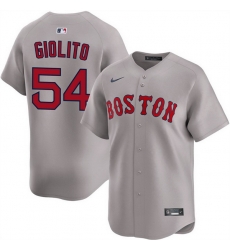 Men Boston Red Sox 54 Lucas Giolito Grey 2024 Away Limited Stitched Baseball Jersey Men Boston Red Sox 54 Lucas Giolito Grey 2024 Away Limited Stitched Baseball Jersey