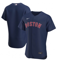 Men Boston Red Sox Men Nike Navy Alternate 2020 Flex Base MLB Jersey