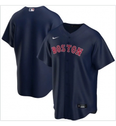 Men Boston Red Sox Nike Blue Blank Jersey