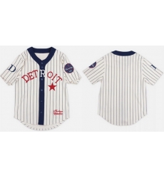 Men Detroit Stars Blank With Patch Stitched Baseball Jersey Men Detroit Stars Blank With Patch Stitched Baseball Jersey