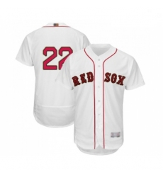 Mens Boston Red Sox 22 Rick Porcello White 2019 Gold Program Flex Base Authentic Collection Baseball Jersey