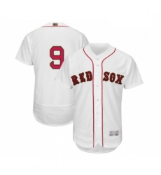 Mens Boston Red Sox 9 Ted Williams White 2019 Gold Program Flex Base Authentic Collection Baseball Jersey