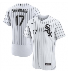 Men Chicago White Sox 17 Braden Shewmake White Flex Base Stitched Baseball Jersey