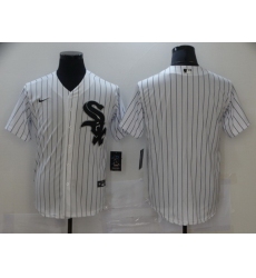 Men Nike Chicago White Sox white Blank Coolbase Jersey