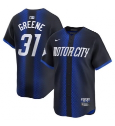 Men Detroit Tigers ACTIVE PLAYER Custom 2024 Navy City Connect Cool Base Limited Jersey
