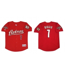 Craig Biggio 2004 Houston Astros Alternate Red Men's Jersey Craig Biggio 2004 Houston Astros Alternate Red Men's Jersey
