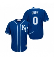 Youth Kansas City Royals 0 Terrance Gore Replica Blue Alternate 2 Cool Base Baseball Jersey 