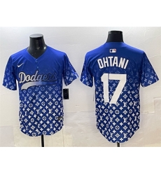 Men Los Angeles Dodgers 17 Shohei Ohtani Blue Limited Stitched Baseball Jersey Men Los Angeles Dodgers 17 Shohei Ohtani Blue Limited Stitched Baseball Jersey