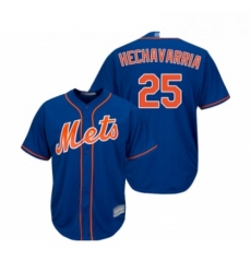 Youth New York Mets 25 Adeiny Hechavarria Authentic Royal Blue Alternate Home Cool Base Baseball Jersey 