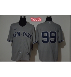 Youth Yankees 99 Aaron Judge Gray Jersey