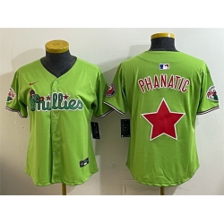 Youth Philadelphia Phillies Light Green Phanatic Limited Stitched Jersey