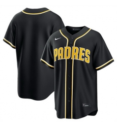 Men San Diego Padres Blank 2026 Fashion Replica Black Out Stitched Baseball Jersey Men San Diego Padres Blank 2026 Fashion Replica Black Out Stitched Baseball Jersey