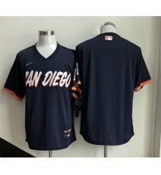 Men San Diego Padres Blank Obsidian 2026 City Connect Stadium Stitched Baseball Jersey Men San Diego Padres Blank Obsidian 2026 City Connect Stadium Stitched Baseball Jersey