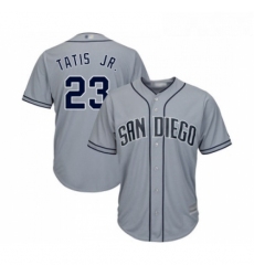 Youth San Diego Padres 23 Fernando Tatis Jr Replica Navy Blue Alternate 1 Cool Base Baseball Jersey 