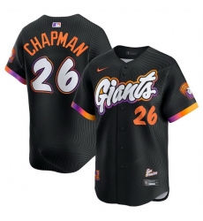 Youth San Francisco Giants 26 Matt Chapman Anthracite 2025 City Connect Limited Stitched Baseball Jersey Youth San Francisco Giants 26 Matt Chapman Anthracite 2025 City Connect Limited Stitched Baseball Jersey