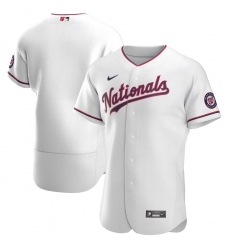 Men Washington Nationals Men Nike White Alternate 2020 Flex Base Team MLB Jersey