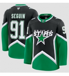 Men Dallas Stars 91 Tyler Seguin Black 2025 26 Alternate Stitched Hockey Jersey Men Dallas Stars 91 Tyler Seguin Black 2025 26 Alternate Stitched Hockey Jersey
