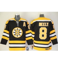 Boston Bruins #8 Cam Neely Black CCM Throwback Stitched NHL Jersey